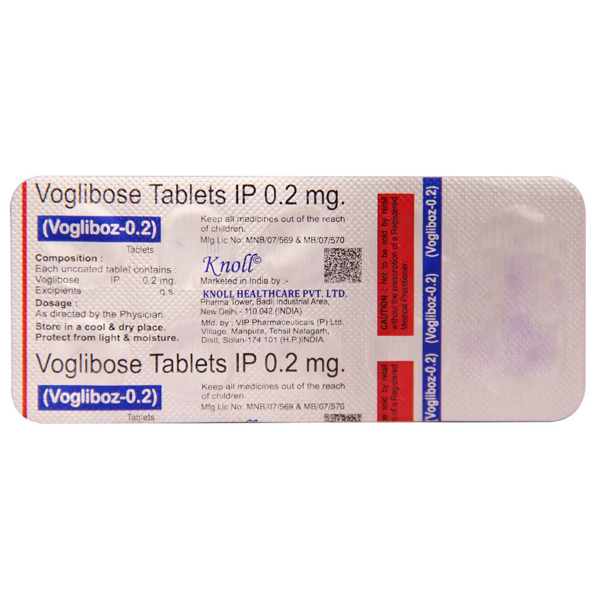 Vogliboz-0.2 Tablet 10's, Pack of 10 TABLETS Vogliboz-0.2 Tablet 10's, Pack of 10 TABLETS