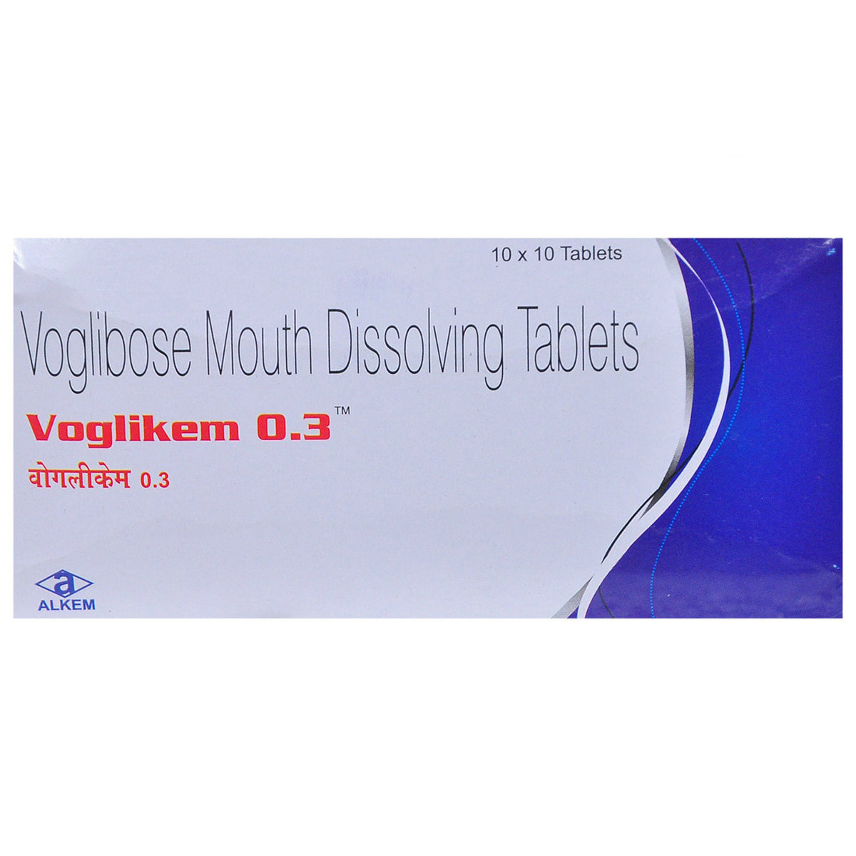 VOGLIKEM 0.3MG TABLET, Pack of 10 TABLETS VOGLIKEM 0.3MG TABLET, Pack of 10 TABLETS
