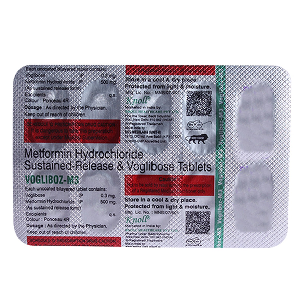 VOGLIBOZ M3 TABLET 10'S, Pack of 10 TabletS VOGLIBOZ M3 TABLET 10'S, Pack of 10 TabletS