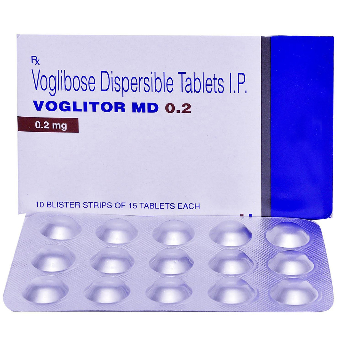 Voglitor MD 0.2 Tablet 15's, Pack of 15 TABLETS Voglitor MD 0.2 Tablet 15's, Pack of 15 TABLETS