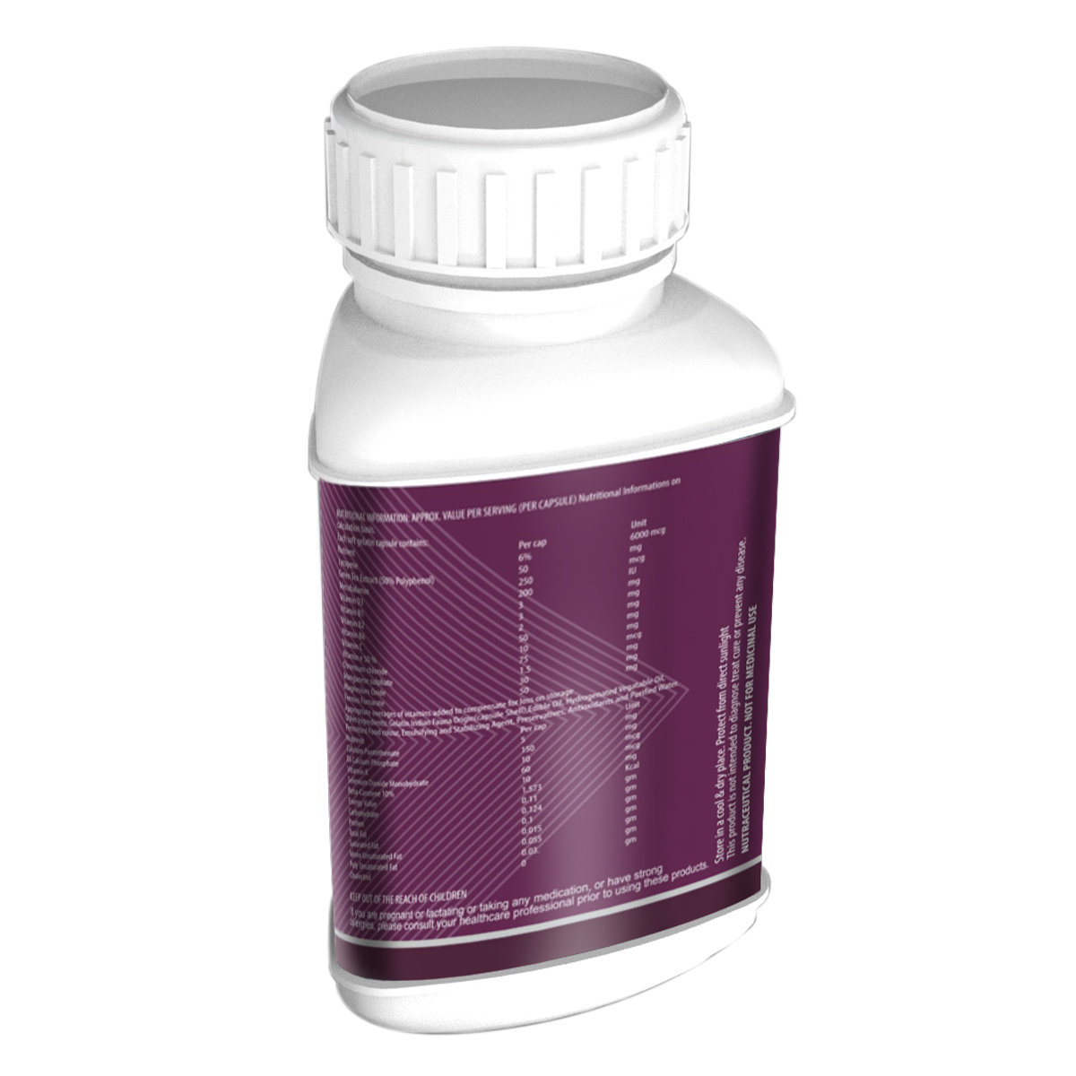 Vogue Wellness Daily Multivitamin, 60 Softgel Capsules, Pack of 1 Vogue Wellness Daily Multivitamin, 60 Softgel Capsules, Pack of 1