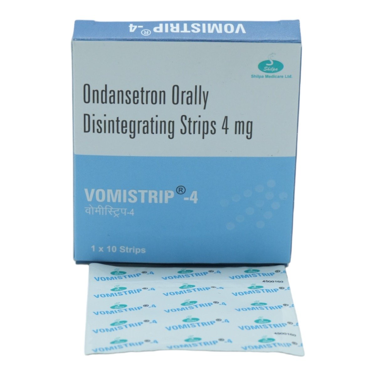 Vomistrip-4 Orally Disintegrating Strip 10's, Pack of 10 DISINTEGRATING STRIPSS Vomistrip-4 Orally Disintegrating Strip 10's, Pack of 10 DISINTEGRATING STRIPSS