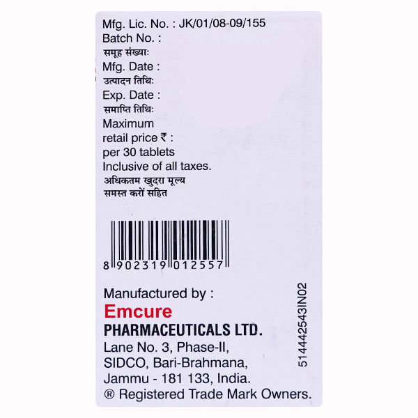 Vonavir Tablet 30's, Pack of 1 Vonavir Tablet 30's, Pack of 1