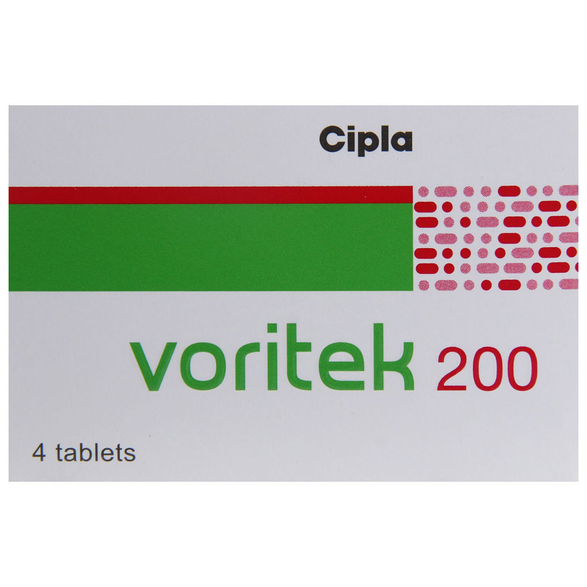 Buy Voritek 200 Tablet 4's Online