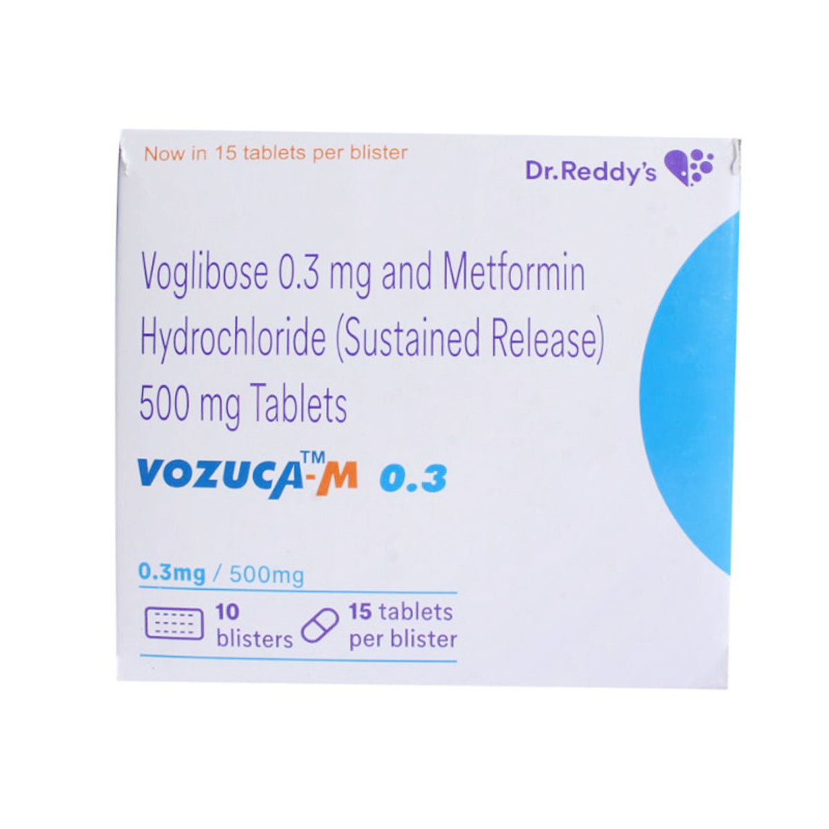 Vozuca-M 0.3 Tablet 15's, Pack of 15 TABLETS Vozuca-M 0.3 Tablet 15's, Pack of 15 TABLETS