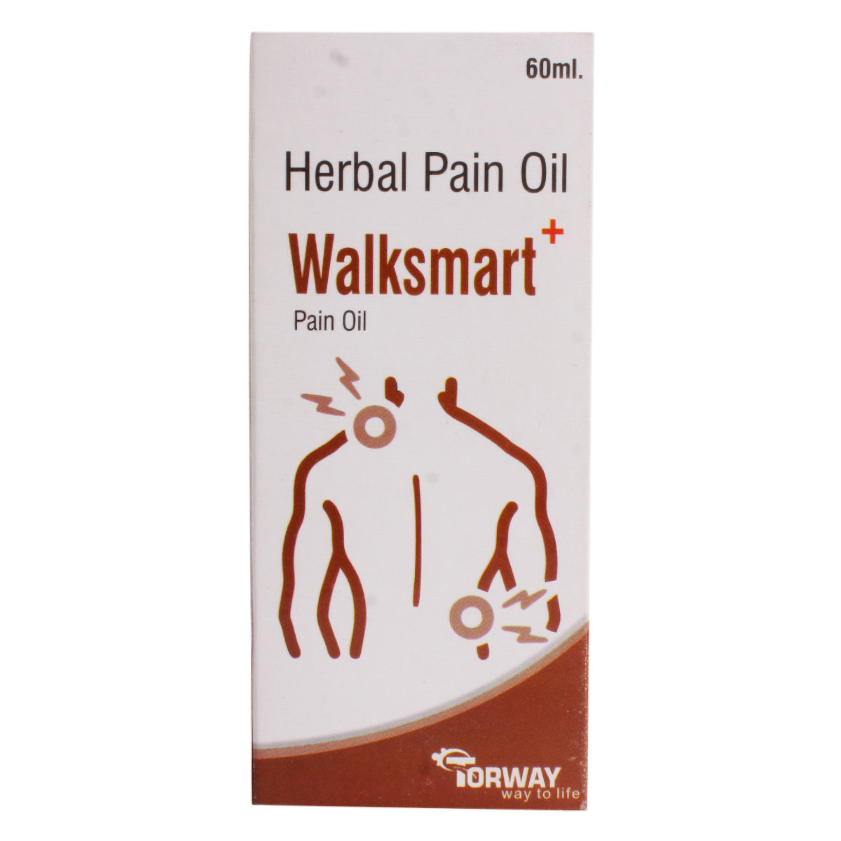 Walksmart Plus Herbal Pain Oil, 60 ml, Pack of 1 Walksmart Plus Herbal Pain Oil, 60 ml, Pack of 1