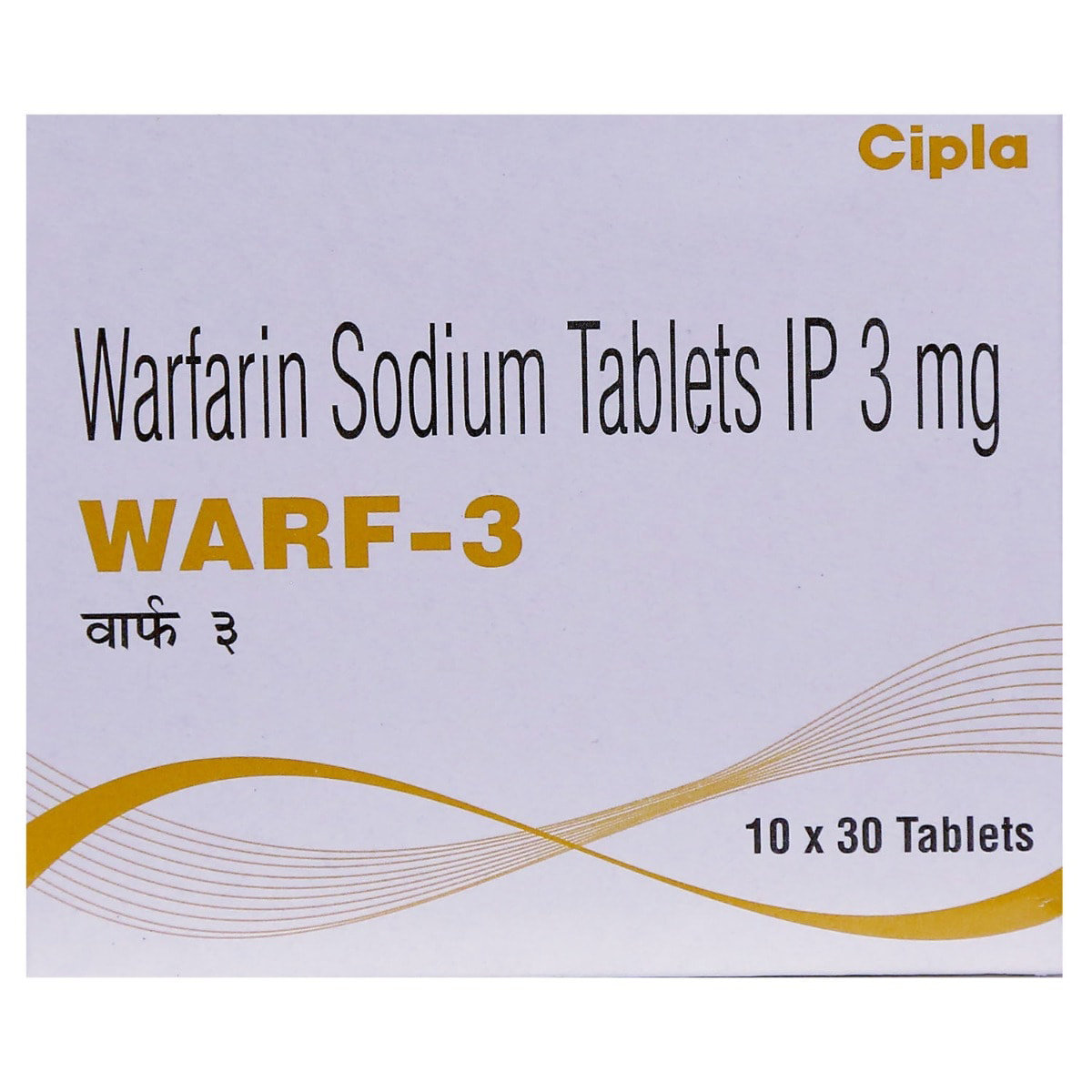 Warf-3 Tablet 30's, Pack of 30 TABLETS Warf-3 Tablet 30's, Pack of 30 TABLETS