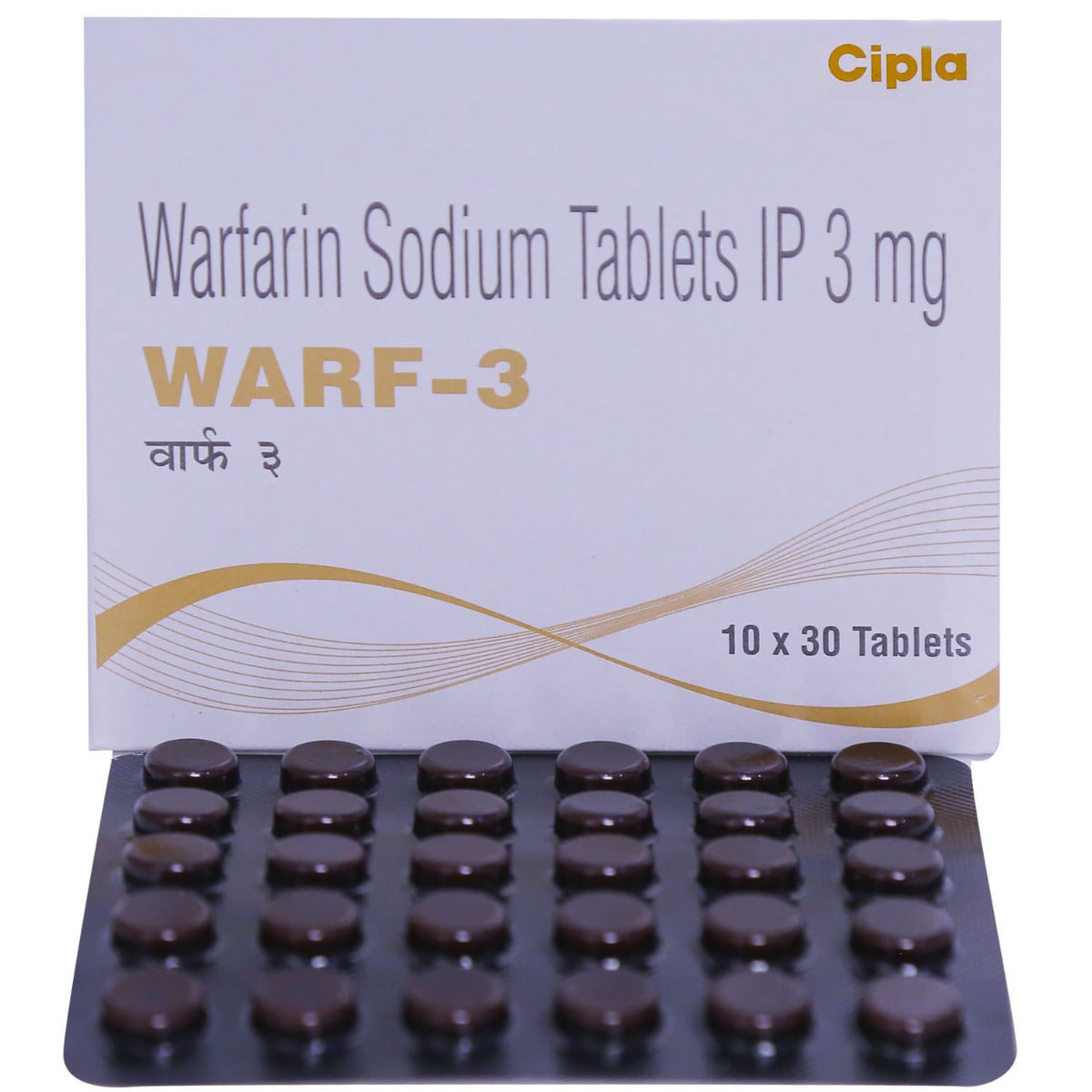 Warf-3 Tablet 30's, Pack of 30 TABLETS Warf-3 Tablet 30's, Pack of 30 TABLETS