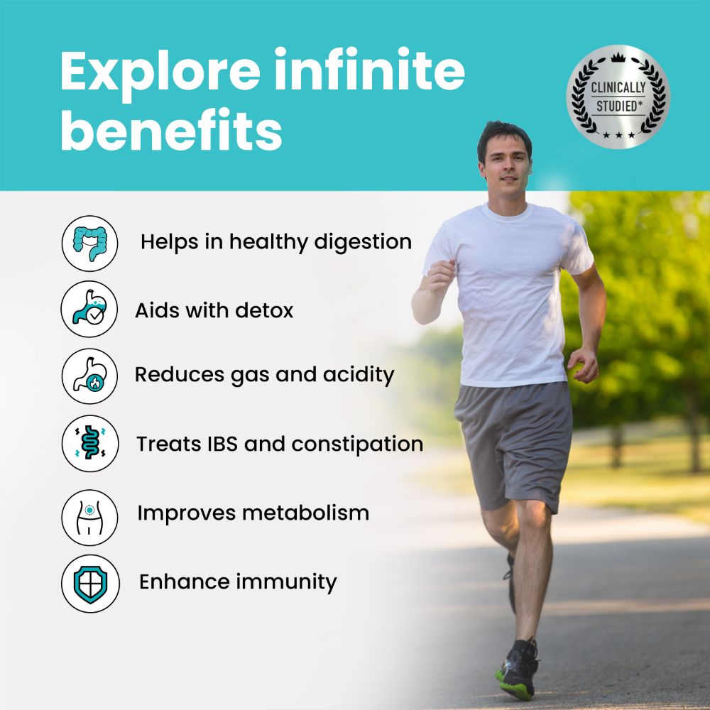 Wellbeing Nutrition Probiotic + Prebiotic Green Apple & Peppermint Flavour, 21 Effervescent Tablets, Pack of 1 Wellbeing Nutrition Probiotic + Prebiotic Green Apple & Peppermint Flavour, 21 Effervescent Tablets, Pack of 1