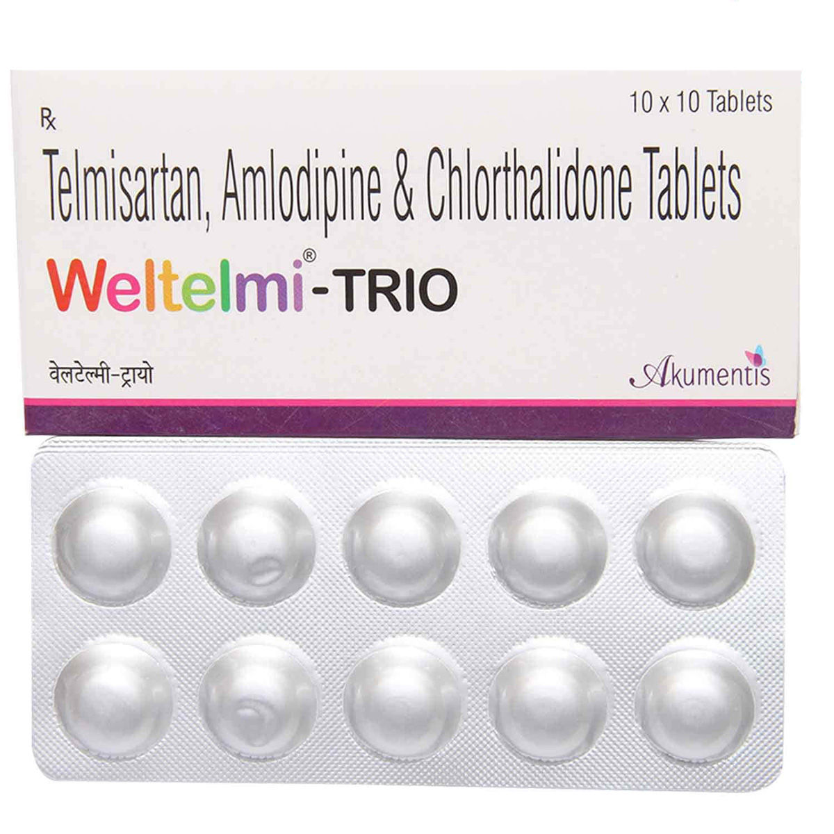 Buy Weltelmi-Trio Tablet 10's Online