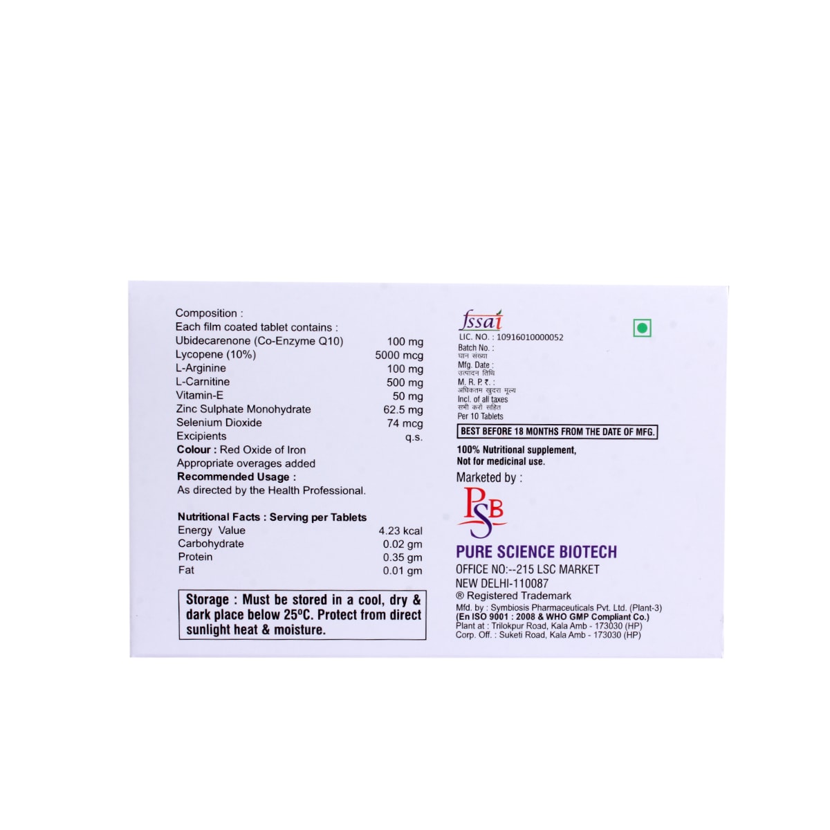 Welyco Plus Tablet 10's, Pack of 10 Welyco Plus Tablet 10's, Pack of 10