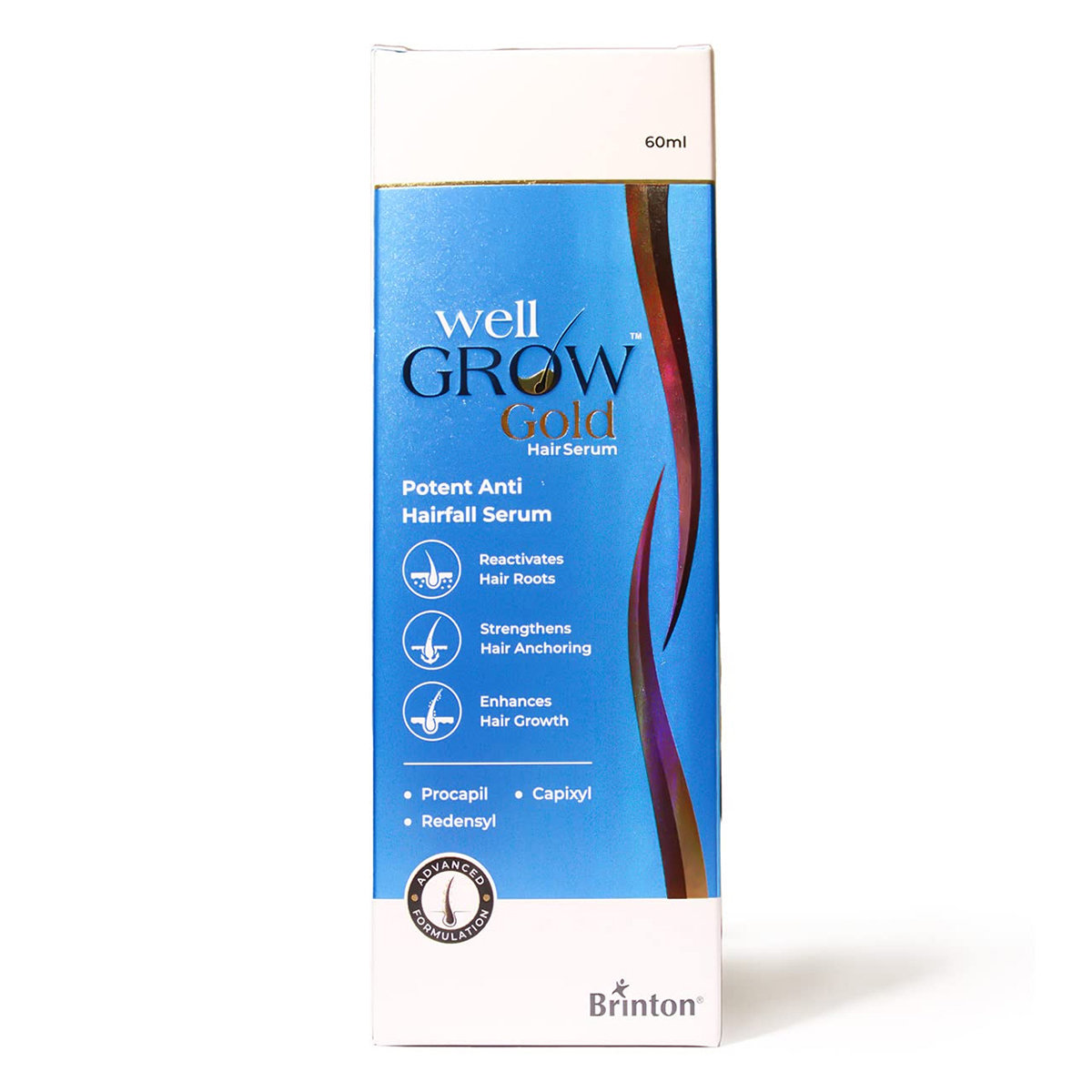 Well Grow Gold Hair Serum 60 ml, Pack of 1 Well Grow Gold Hair Serum 60 ml, Pack of 1