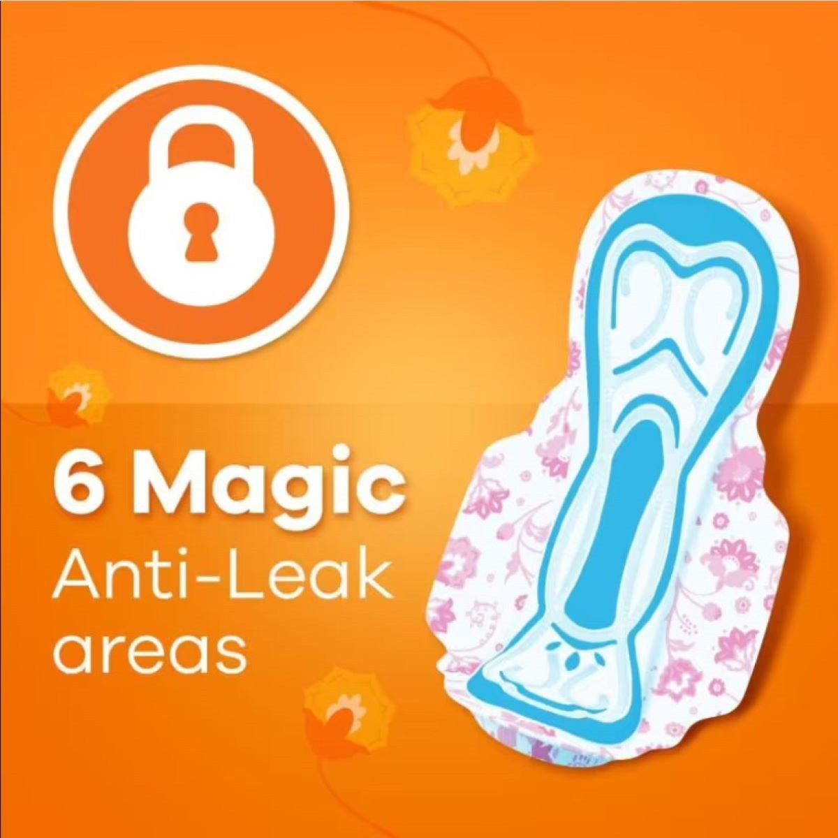 Whisper Choice Wings Sanitary Pads XL, 18 Count, Pack of 1 Whisper Choice Wings Sanitary Pads XL, 18 Count, Pack of 1