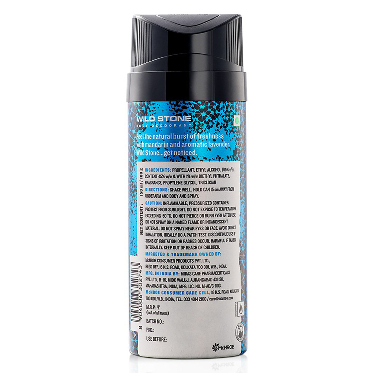 Wild Stone Hydra Energy Deodorant, 150 ml, Pack of 1 Wild Stone Hydra Energy Deodorant, 150 ml, Pack of 1