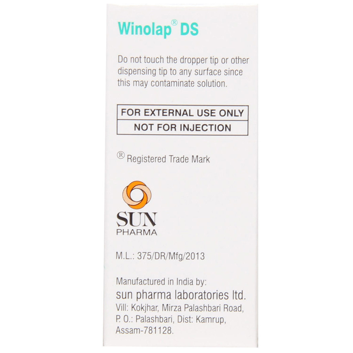 Winolap DS Eye Drops 2.5 ml, Pack of 1 EYE DROPS Winolap DS Eye Drops 2.5 ml, Pack of 1 EYE DROPS