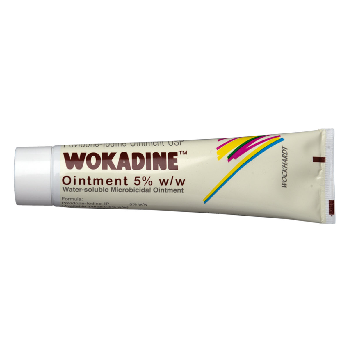 Wokadine 5% Ointment 125 gm, Pack of 1 Ointment Wokadine 5% Ointment 125 gm, Pack of 1 Ointment