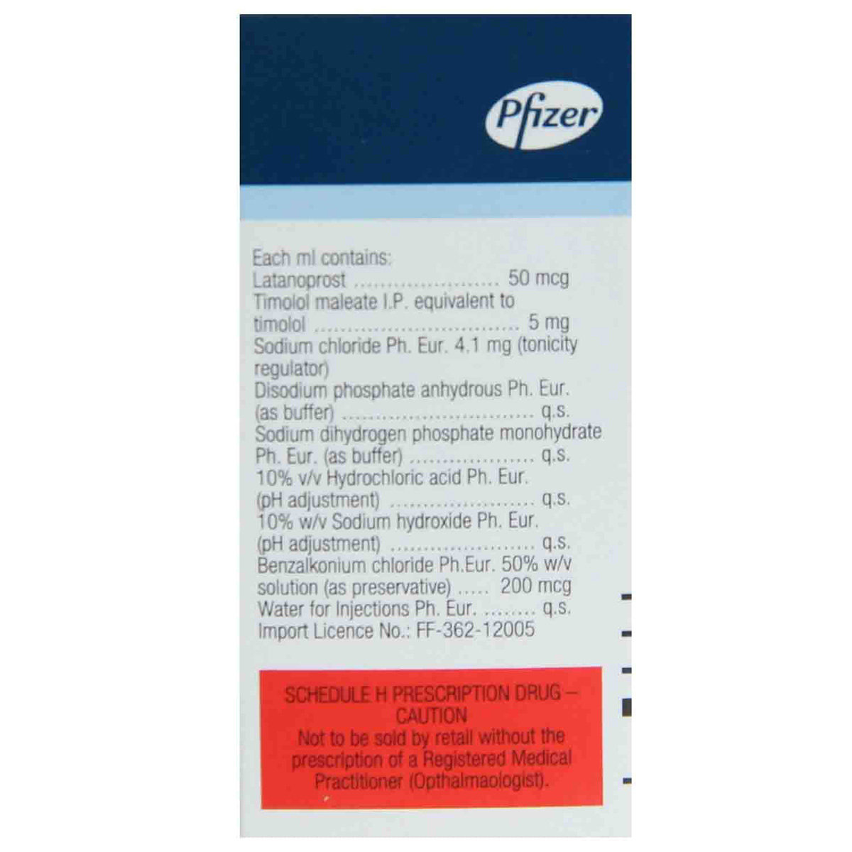 Xalacom Eye Drops 2.5 ml, Pack of 1 EYE DROPS Xalacom Eye Drops 2.5 ml, Pack of 1 EYE DROPS