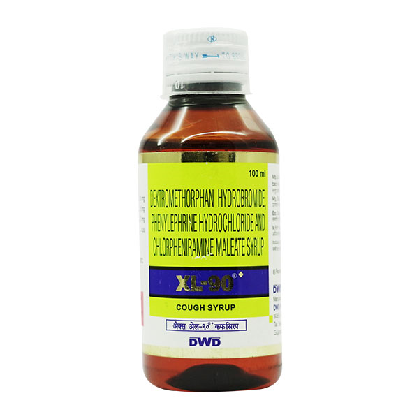 Buy XL-90 Plus Cough Syrup, 100 ml Online