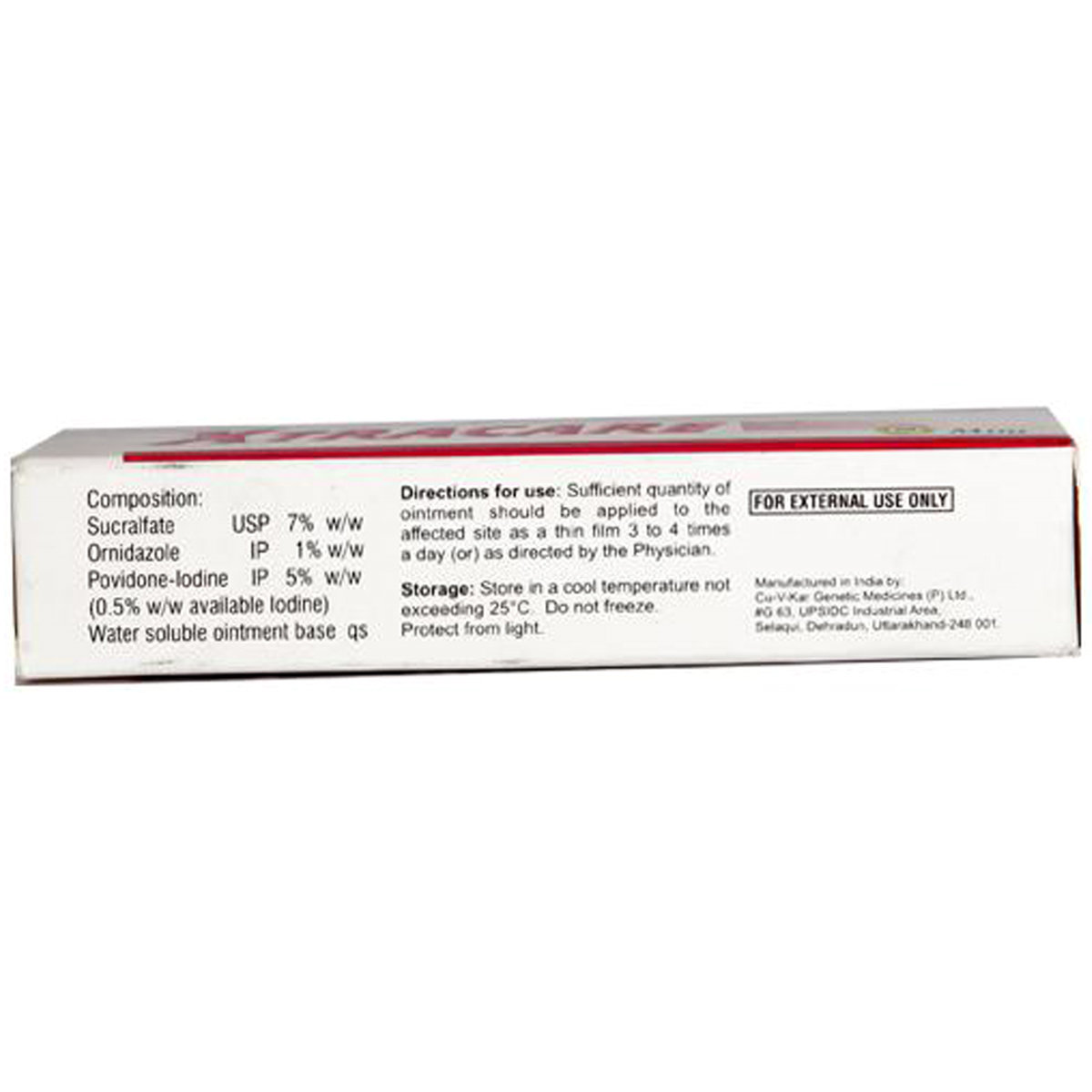 Xtracare Ointment 1's, Pack of 1 Xtracare Ointment 1's, Pack of 1