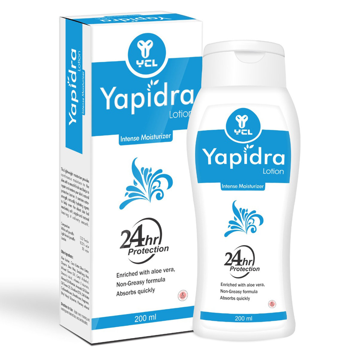Yapidra Moisturizing Lotion 200 ml, Pack of 1 Yapidra Moisturizing Lotion 200 ml, Pack of 1