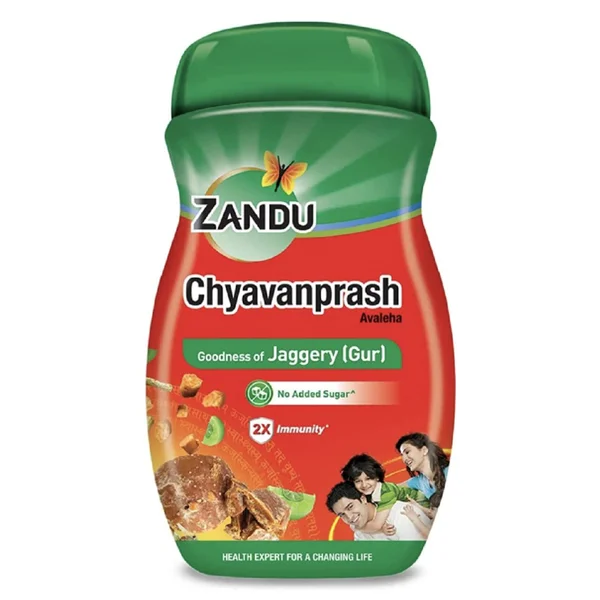 Zandu Chyavanprash Avaleha Jaggery(Gur), 450 gm, Pack of 1
