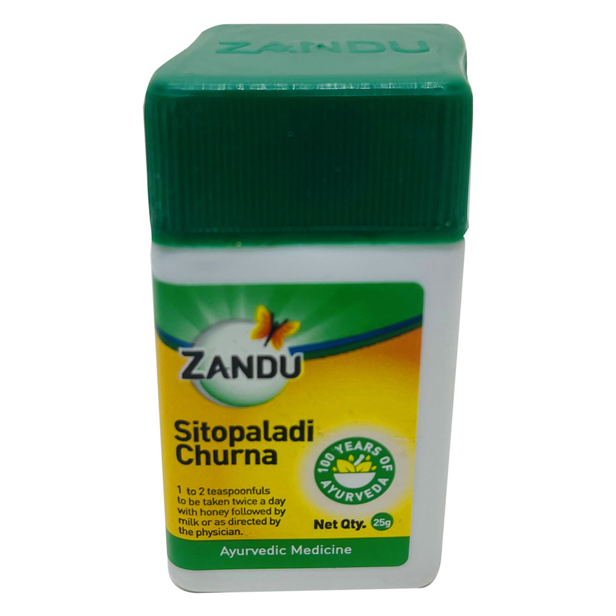 Zandu Sitopaladi Churna, 25 gm, Pack of 1 Zandu Sitopaladi Churna, 25 gm, Pack of 1