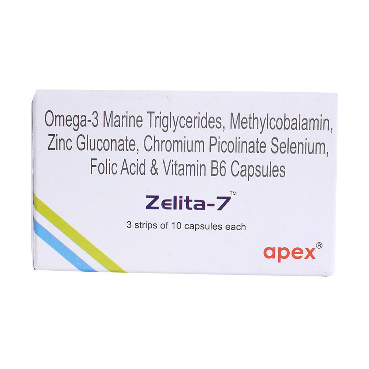 Zelita 7 Soft Gelatin Capsule 10's, Pack of 10 Zelita 7 Soft Gelatin Capsule 10's, Pack of 10