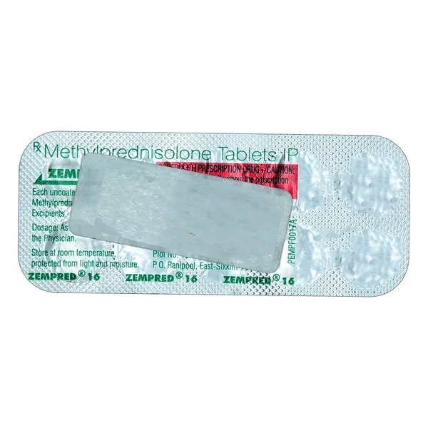 Zempred 16 Tablet 10's, Pack of 10 TABLETS