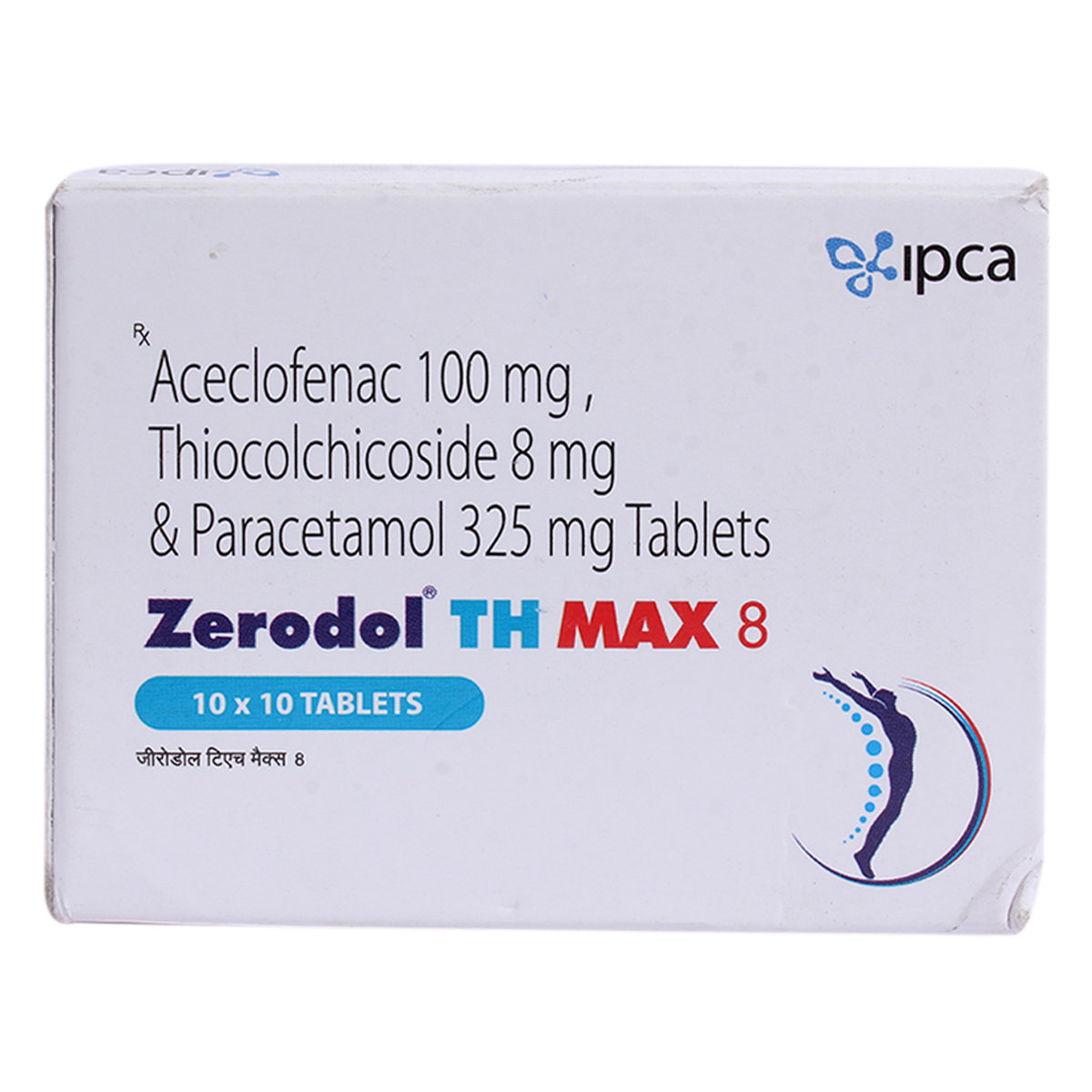 Zerodol TH Max 8 Tablet 10's, Pack of 10 TABLETS Zerodol TH Max 8 Tablet 10's, Pack of 10 TABLETS