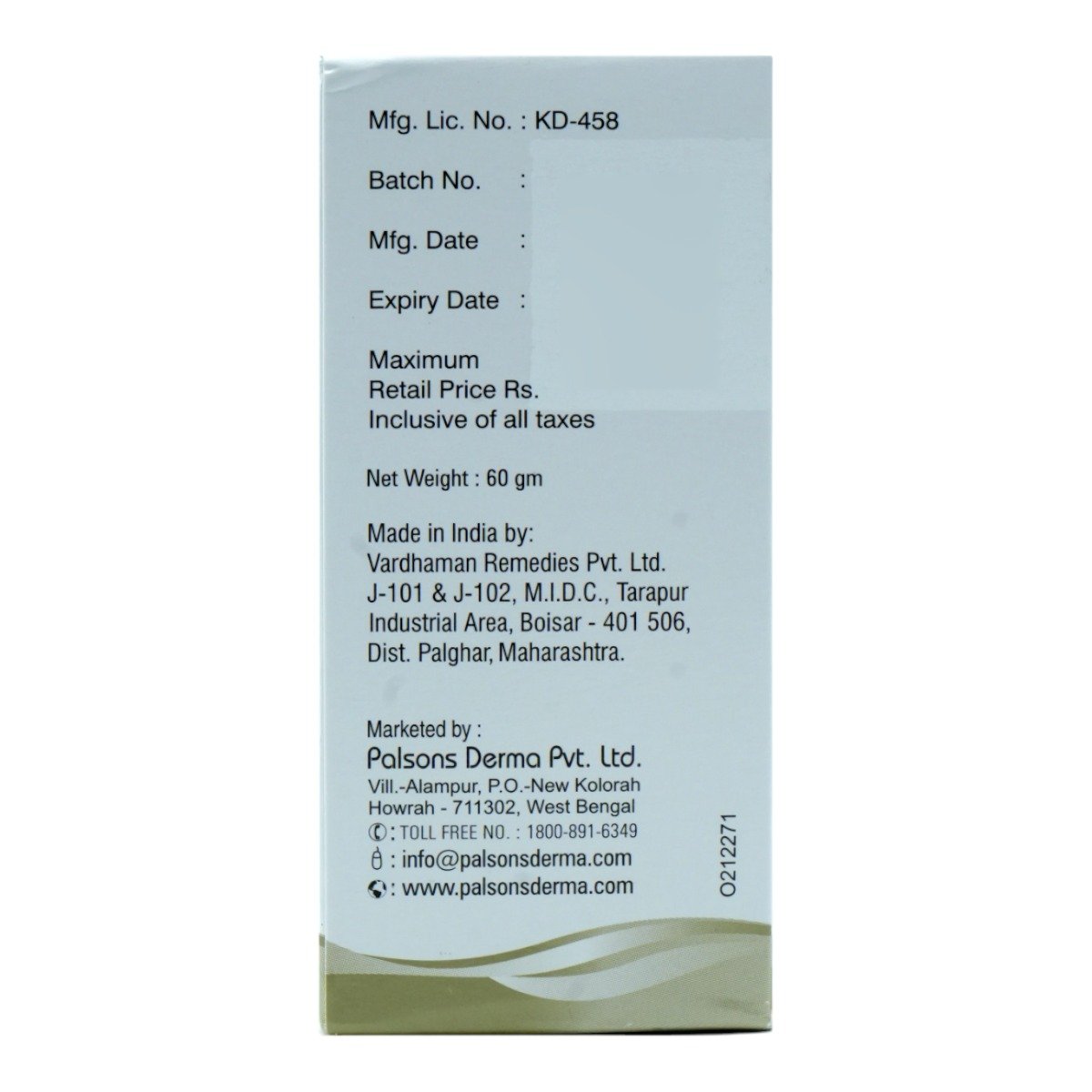 Zeroscab 5% Cream 60 gm, Pack of 1 CREAM Zeroscab 5% Cream 60 gm, Pack of 1 CREAM