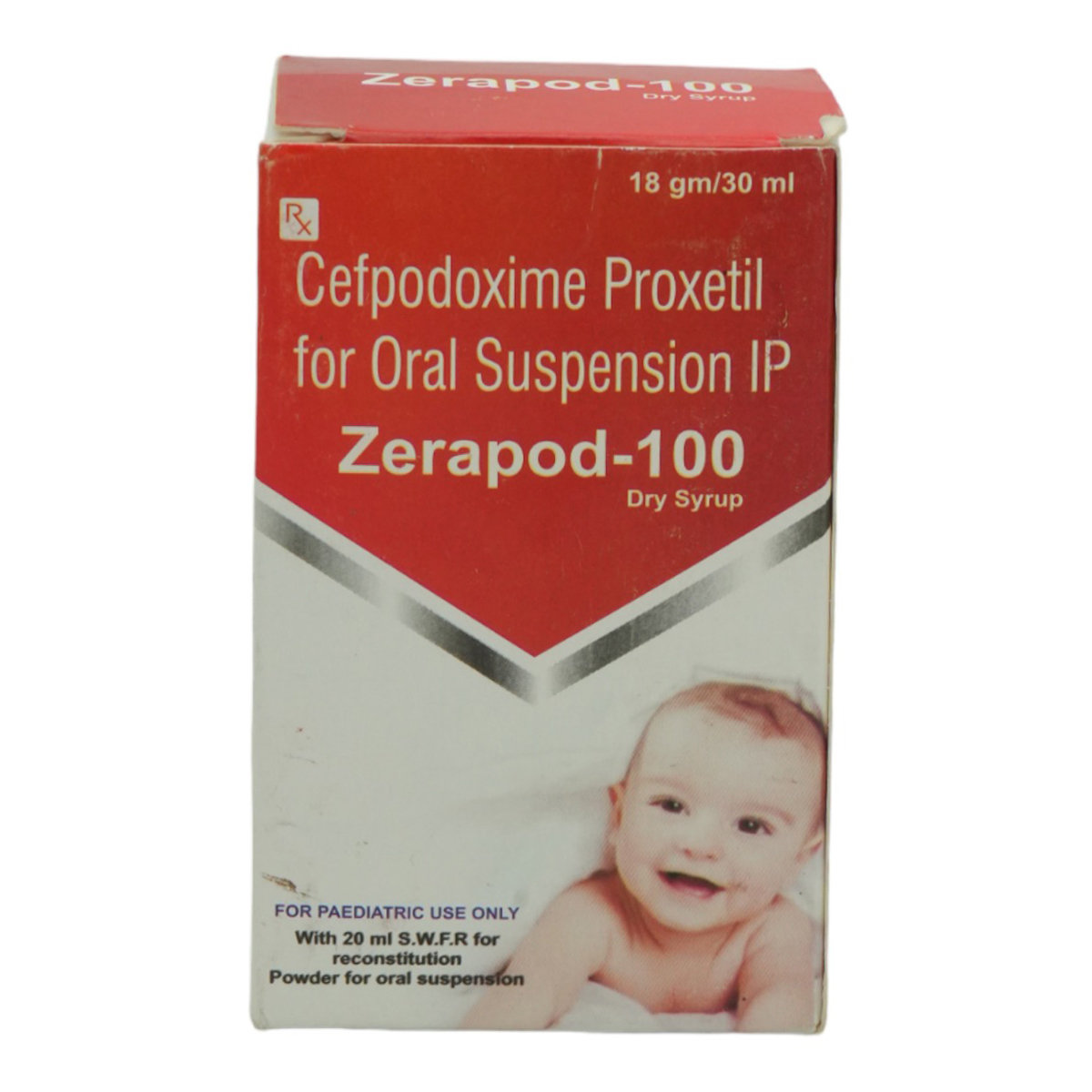 Zerapod-100 Dry Syrup 30 ml, Pack of 1 Suspension Zerapod-100 Dry Syrup 30 ml, Pack of 1 Suspension