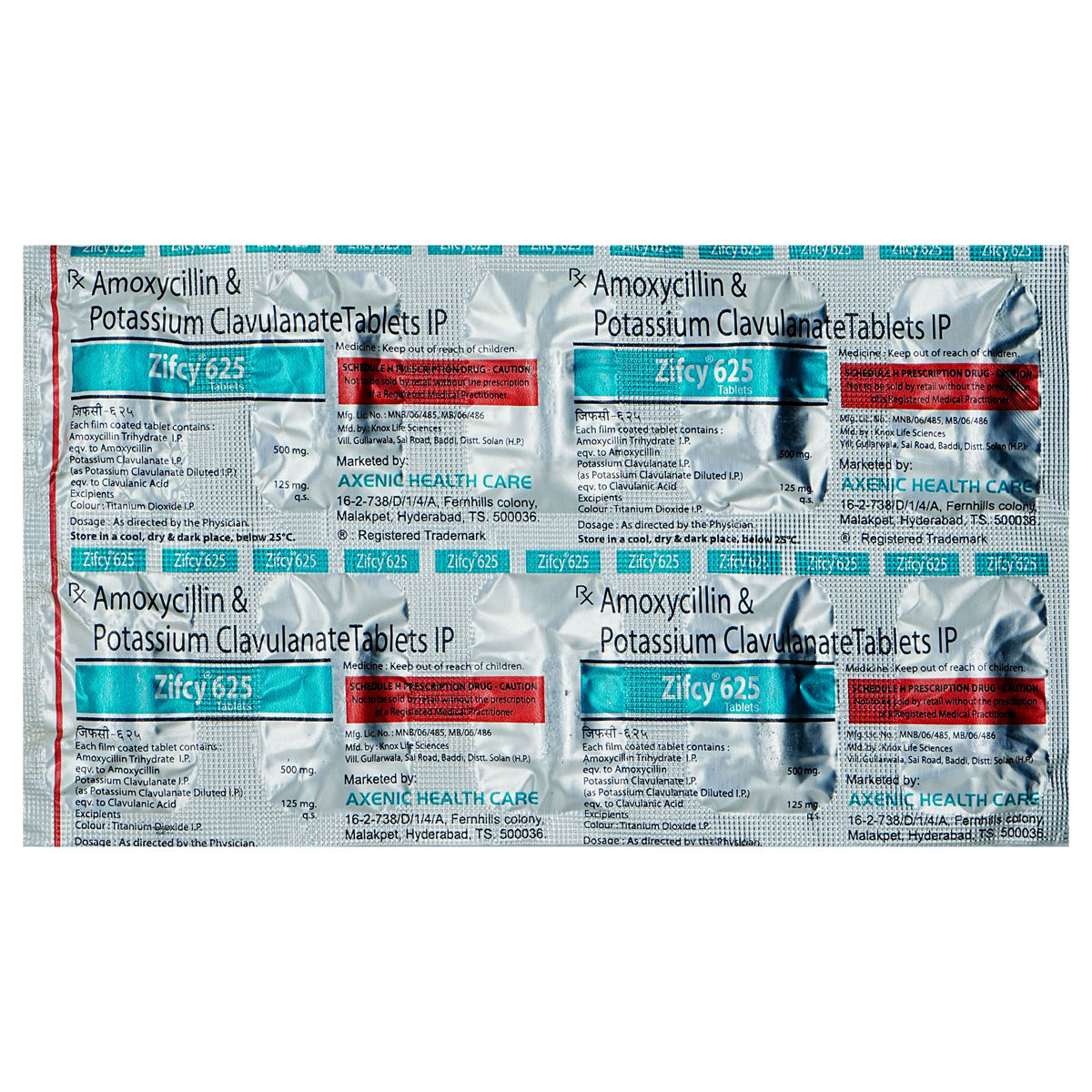Zifcy 625 mg Tablet 10's, Pack of 10 TabletS Zifcy 625 mg Tablet 10's, Pack of 10 TabletS