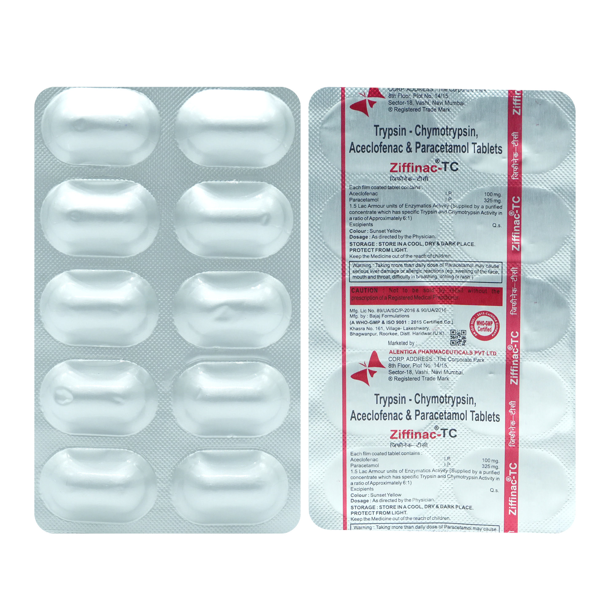 Ziffinac-TC Tablet 10's, Pack of 10 TABLETS Ziffinac-TC Tablet 10's, Pack of 10 TABLETS