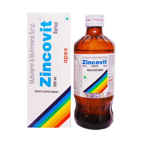 Zincovit Syrup 200 ml, Pack of 1