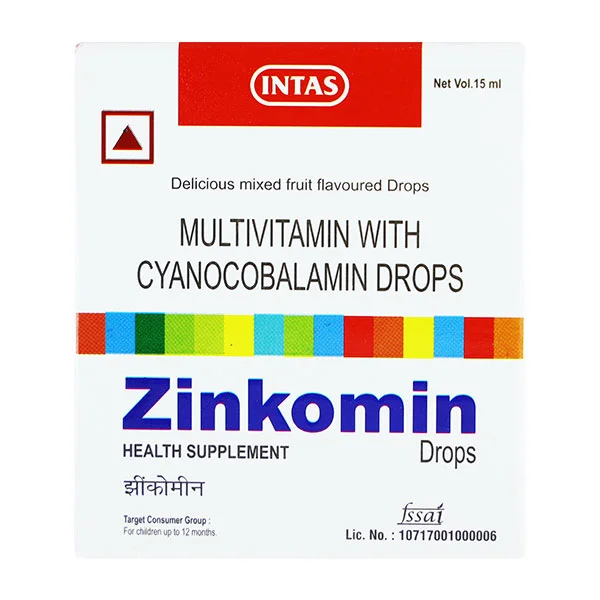 Zinkomin Drop 15 ml, Pack of 1