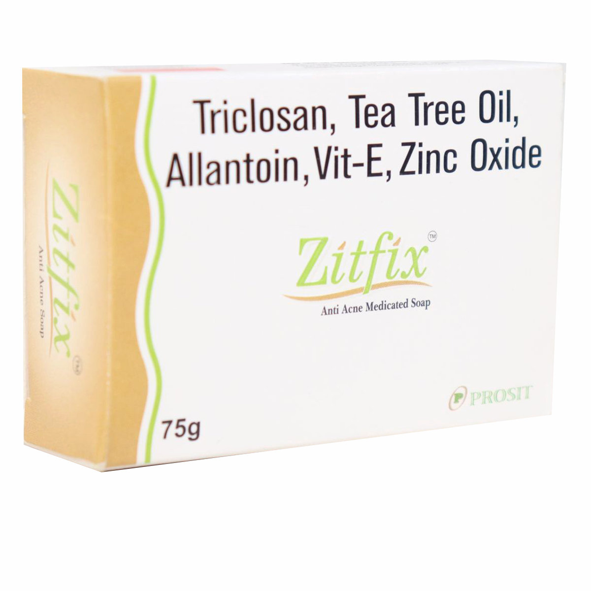 Zitfix Soap 75 gm, Pack of 1 SOAP Zitfix Soap 75 gm, Pack of 1 SOAP