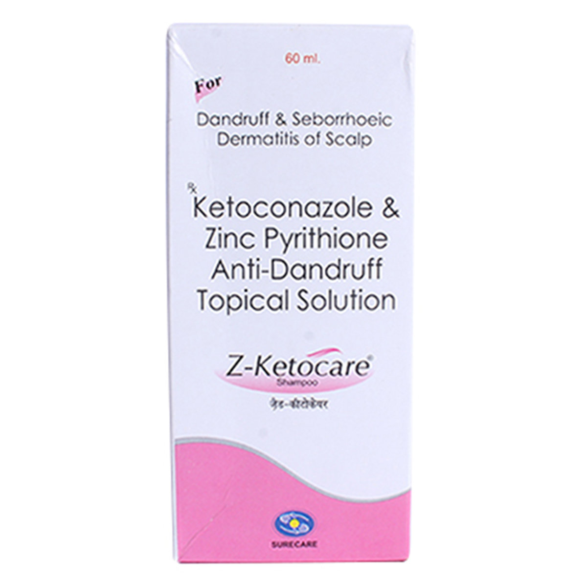 Z-Ketocare Shampoo 60 ml, Pack of 1 Shampoo Z-Ketocare Shampoo 60 ml, Pack of 1 Shampoo