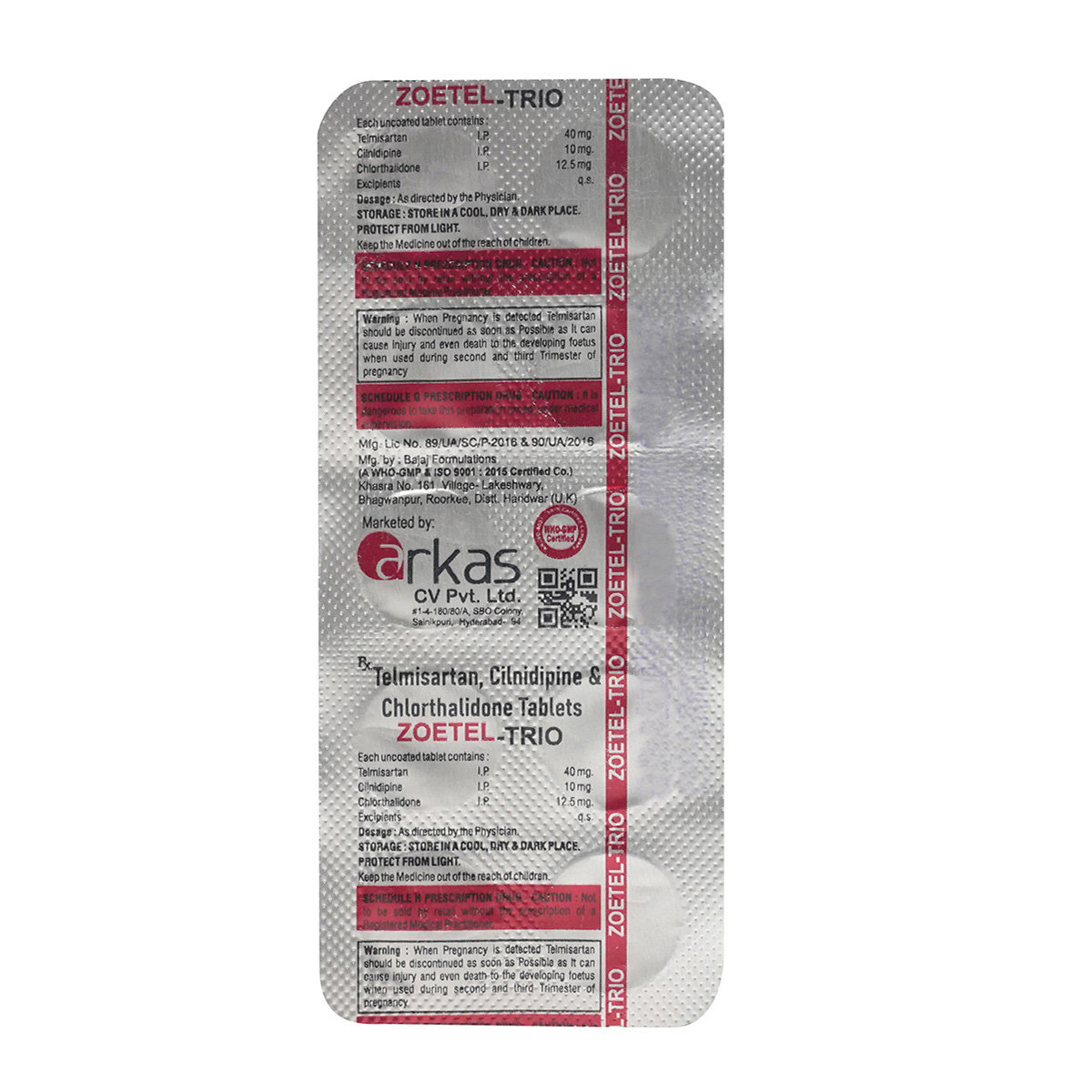 Zoetel Trio Tablet 10's, Pack of 10 TABLETS Zoetel Trio Tablet 10's, Pack of 10 TABLETS