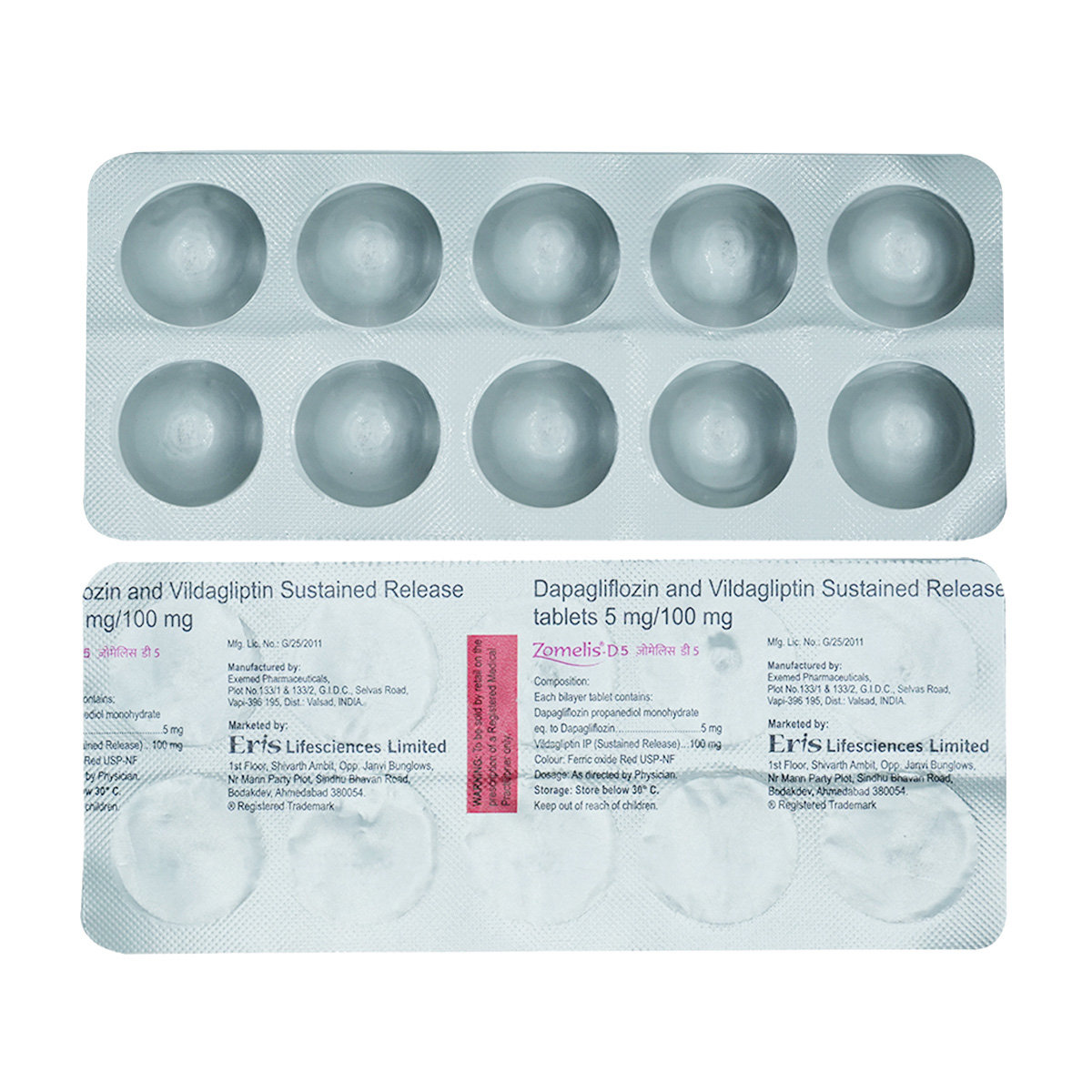 Zomelis-D5 Tablet 10's, Pack of 10 Zomelis-D5 Tablet 10's, Pack of 10