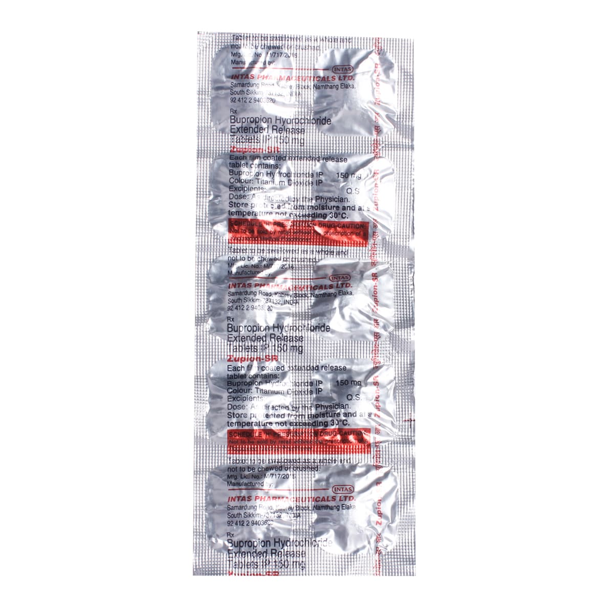 Buy Zupion-SR Tablet 10's Online