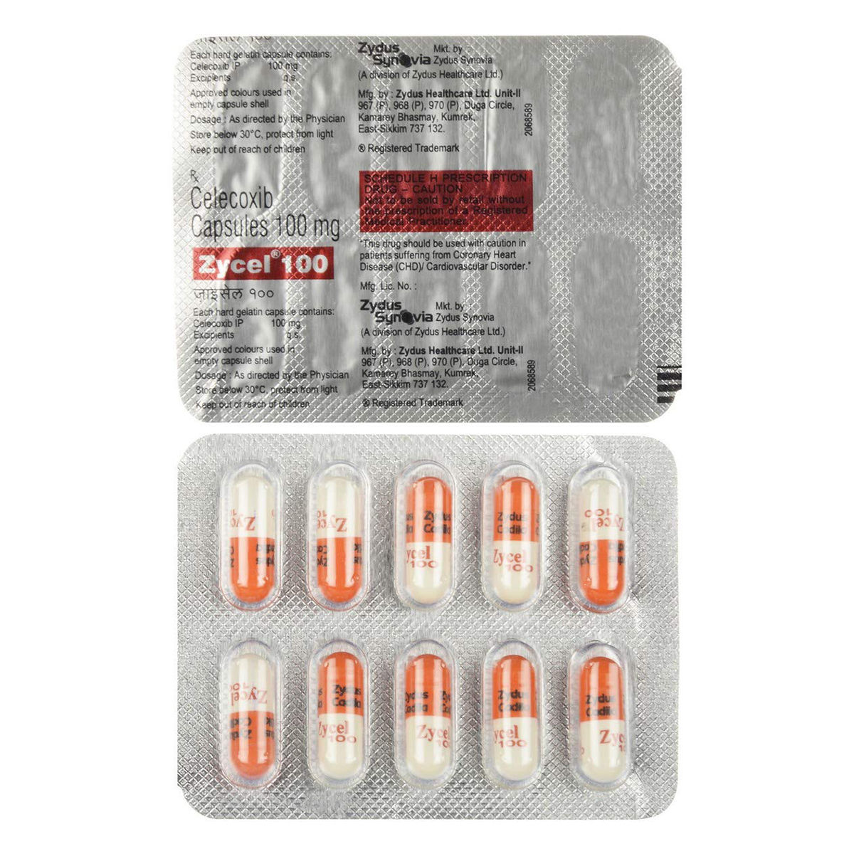 Buy Zycel 100 Capsule 10's Online