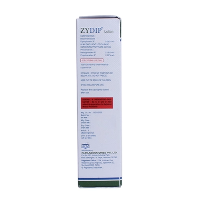 Zydip Lotion 100 ml, Pack of 1 LOTION