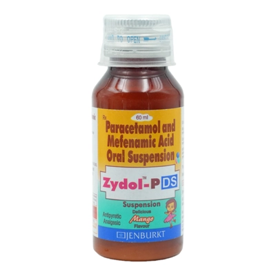 Zydol-P Ds  Mango Flav Suspension 60ml, Pack of 1 Liquid