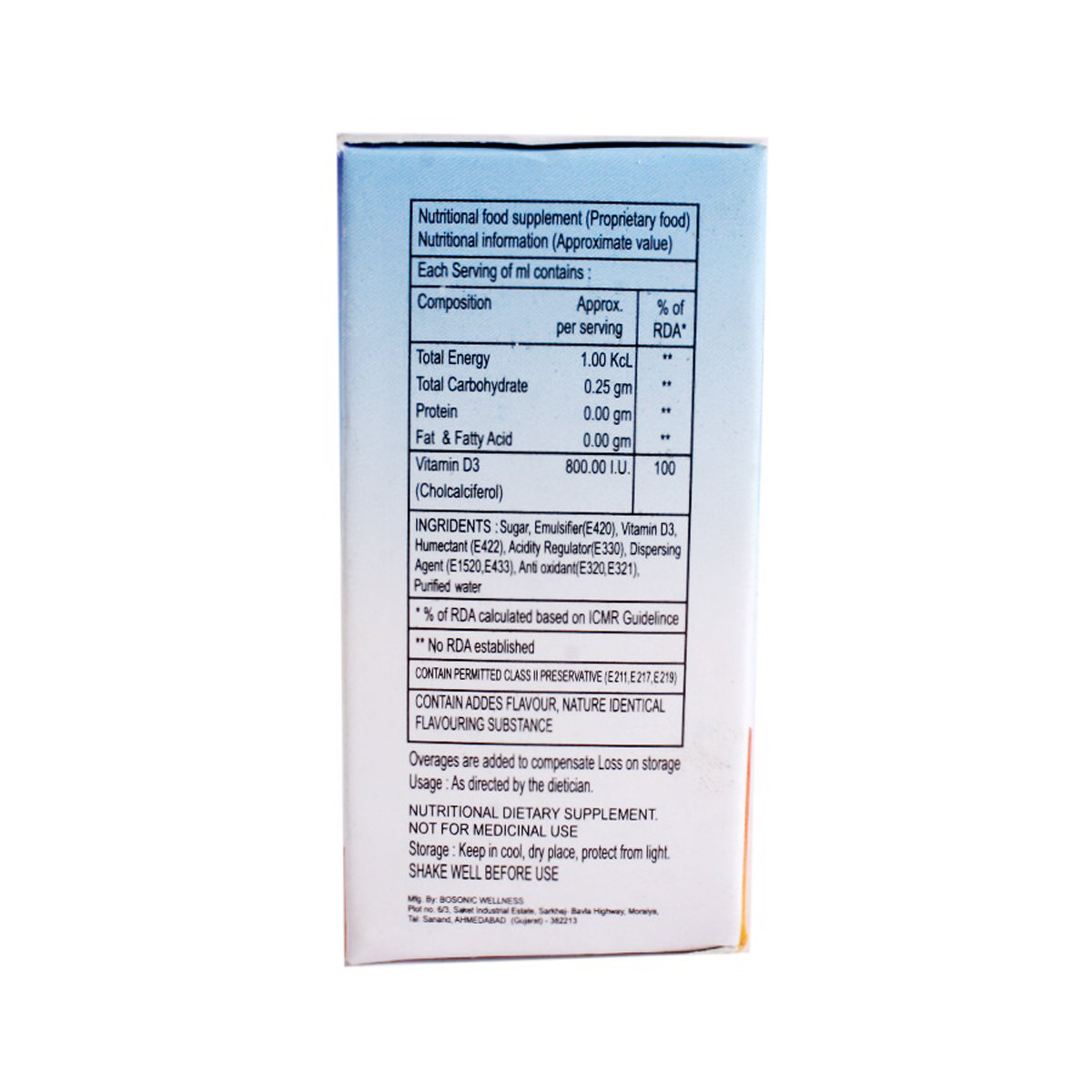 Zyrol-D3 800IU Oral Drop 15 ml, Pack of 1 Zyrol-D3 800IU Oral Drop 15 ml, Pack of 1