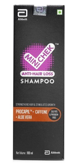 Minichek Anti Hair Loss Shampoo 100 ml, Pack of 1 Minichek Anti Hair Loss Shampoo 100 ml, Pack of 1