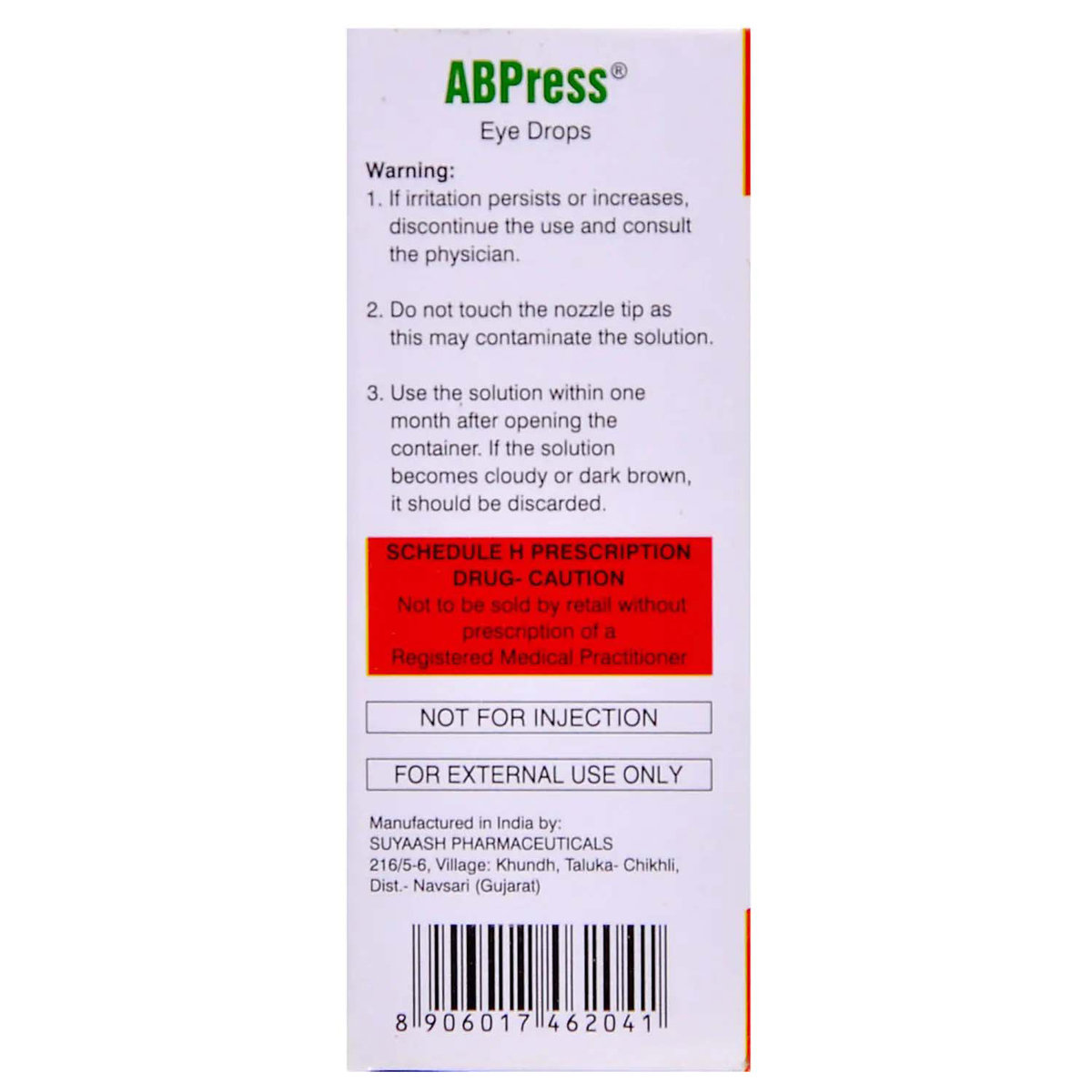 ABPress Eye Drop 5 ml, Pack of 1 EYE DROPS ABPress Eye Drop 5 ml, Pack of 1 EYE DROPS