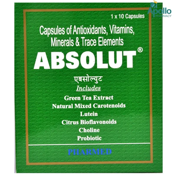 Absolut Capsule 10's, Pack of 10
