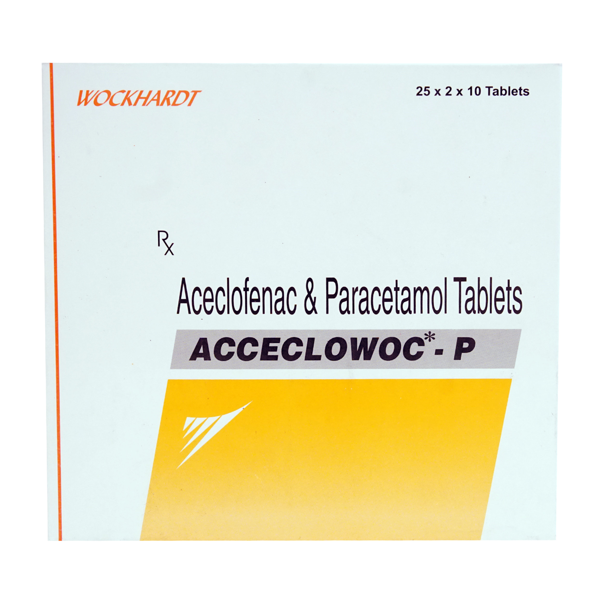 Acceclowoc P Tablet 10's, Pack of 10 TabletS Acceclowoc P Tablet 10's, Pack of 10 TabletS