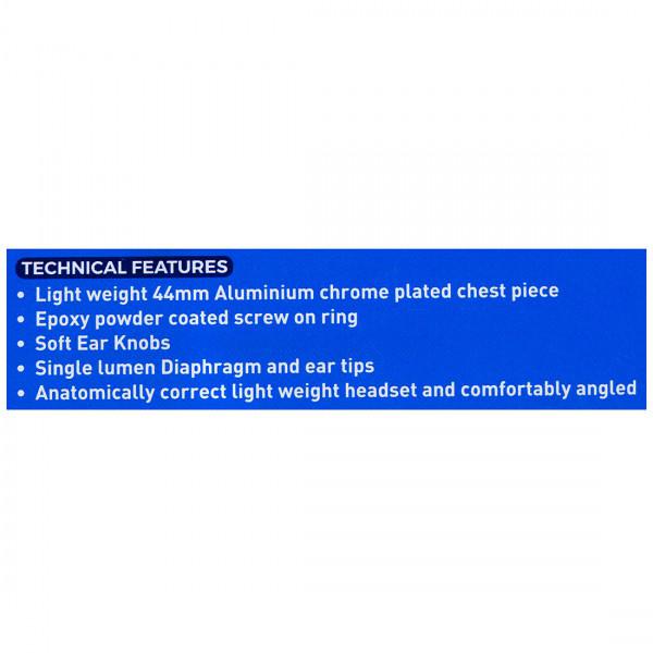 Accusure Stethoscope ST-01, 1 Count, Pack of 1 Accusure Stethoscope ST-01, 1 Count, Pack of 1