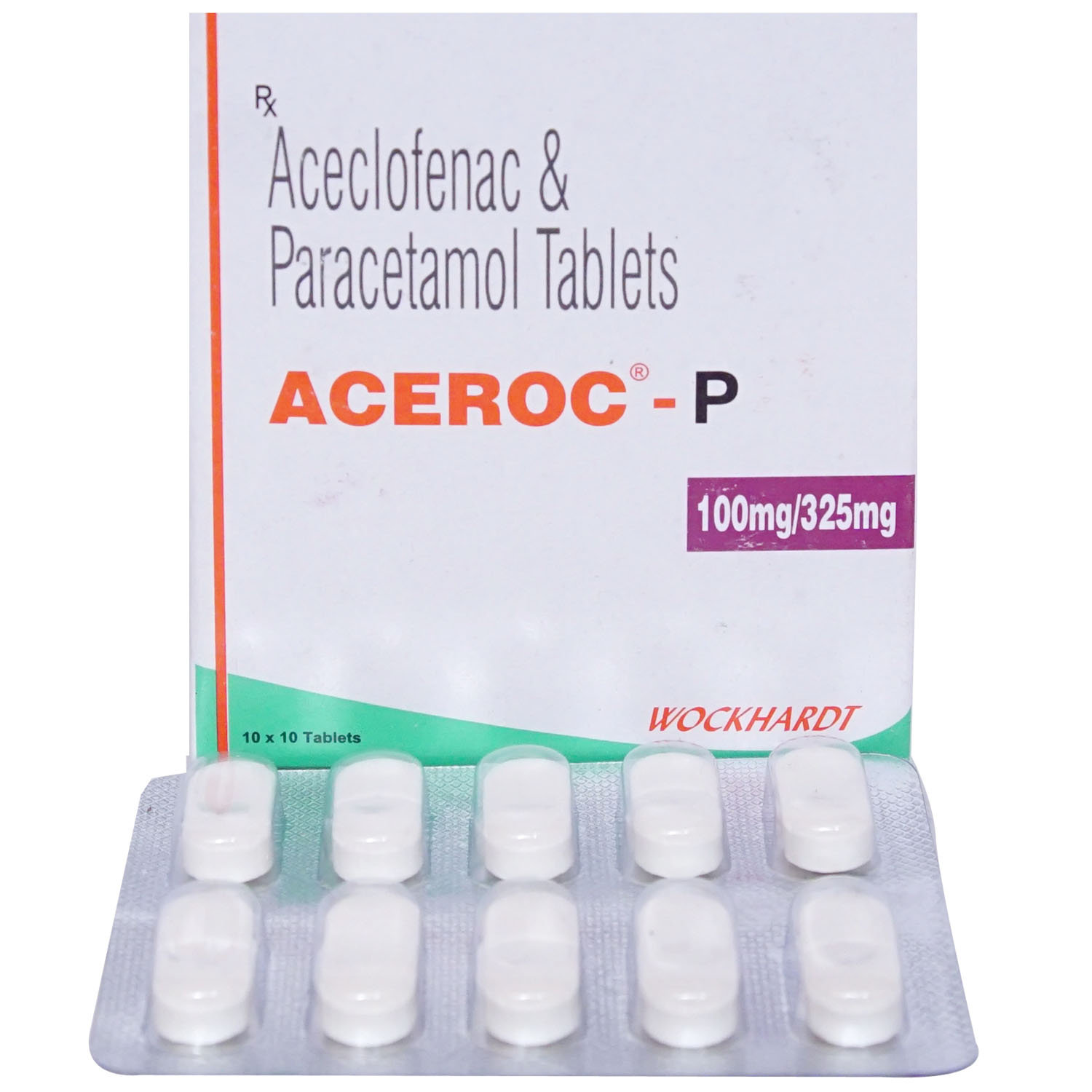 Aceroc-P Tablet 10's, Pack of 10 TabletS Aceroc-P Tablet 10's, Pack of 10 TabletS